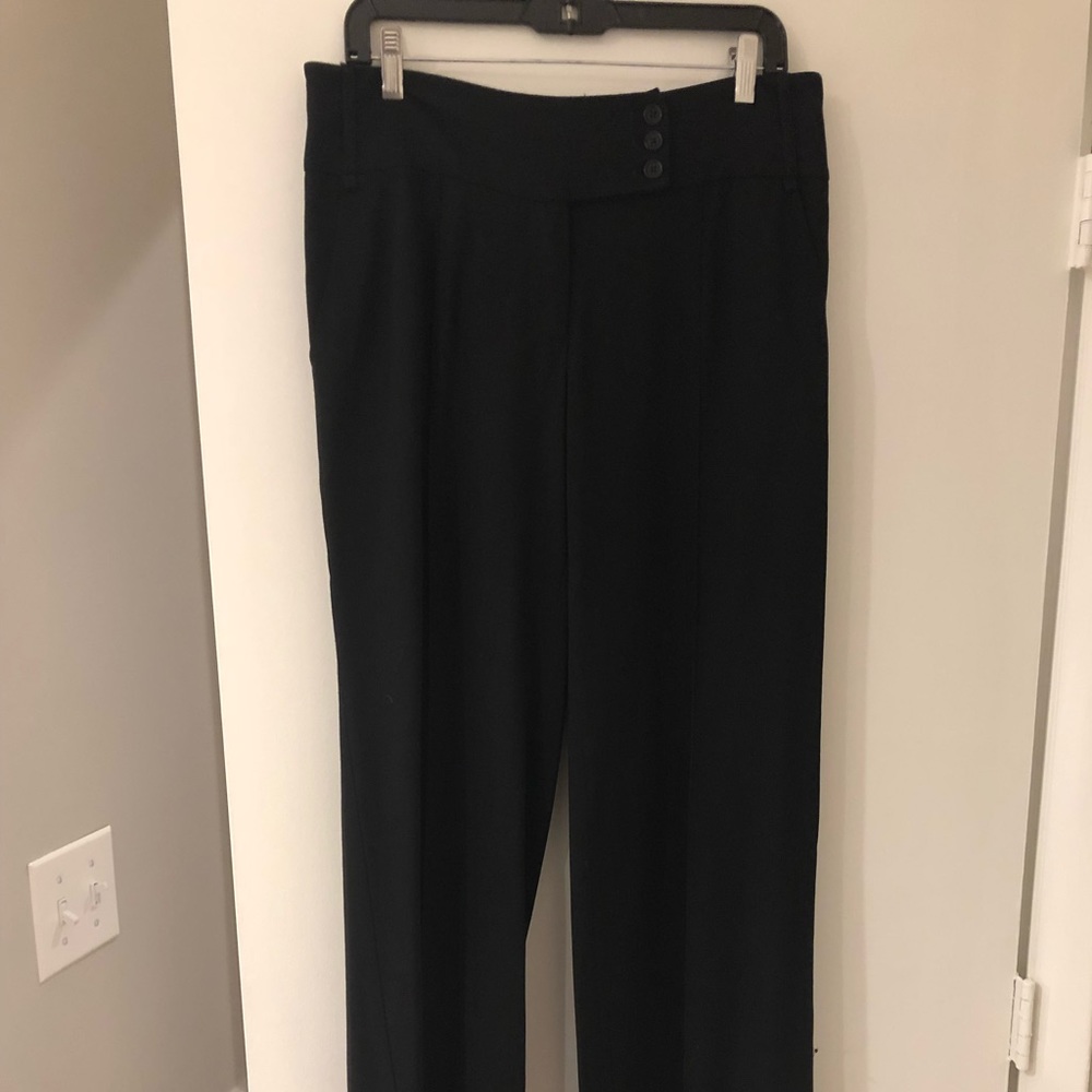 Black BCBG work pants
